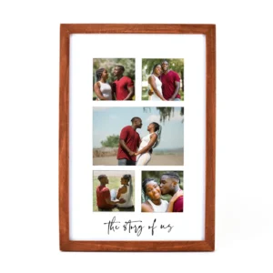 Moments Wooden Collage Frame - The Story of Us